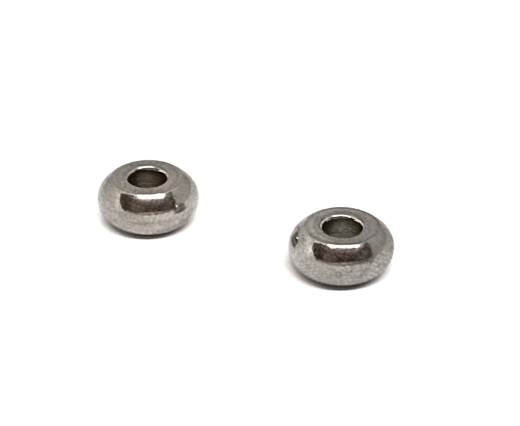 Stainless steel part for round leather SSP-786-3mm Steel