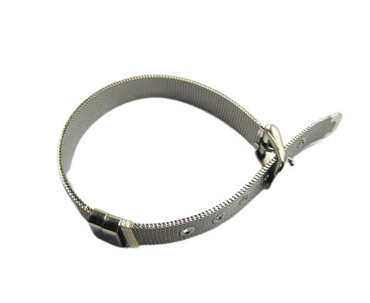 Stainless steel bracelet SSP 716 -10mm Steel