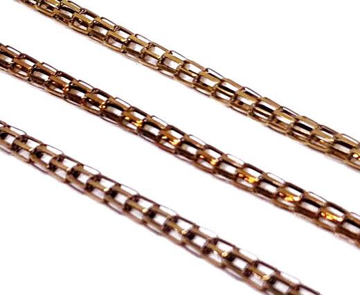 Stainless Steel Chains,Rose Gold,Item 26