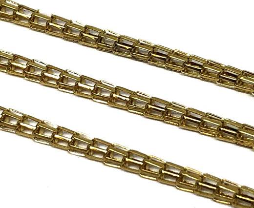 Stainless Steel Chains,Gold,Item 26