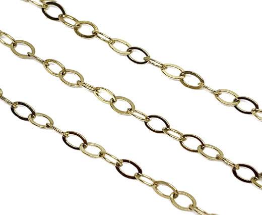 Stainless Steel Chains,Gold,Item 30