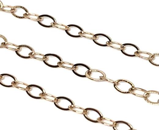 Stainless Steel Chains,Rose Gold,Item 30