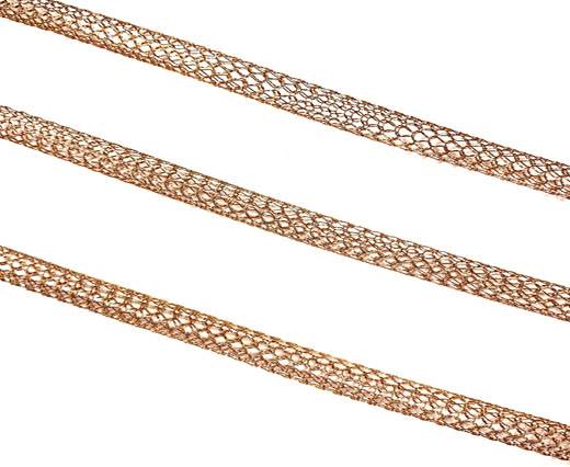 Stainless Steel Chains,Rose Gold,Item 6-4mm