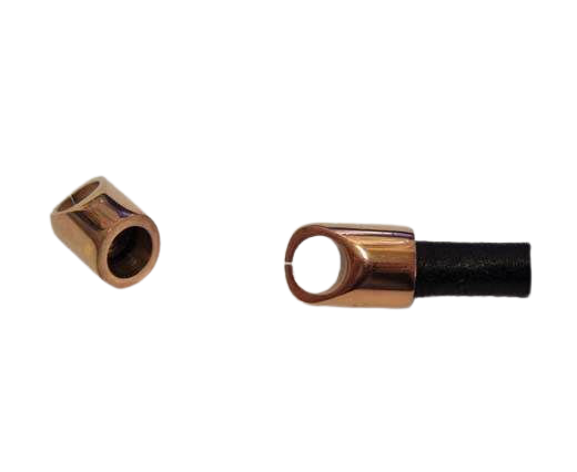 Stainless steel end cap SSP-56-9mm-Rose Gold