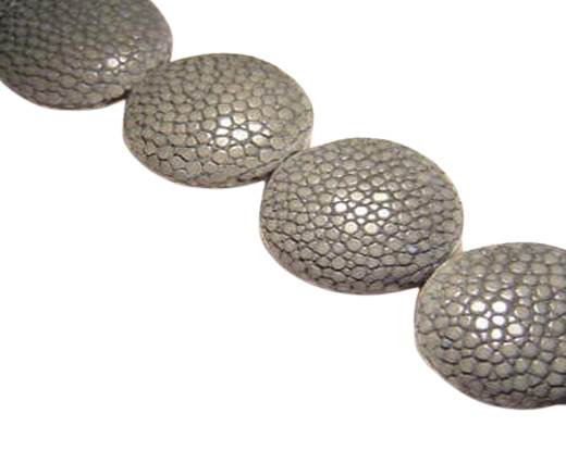 Sting Ray Beads - 18mm-Grey-Lenses