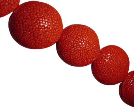 Sting Ray Beads - 18mm-Red-Lenses