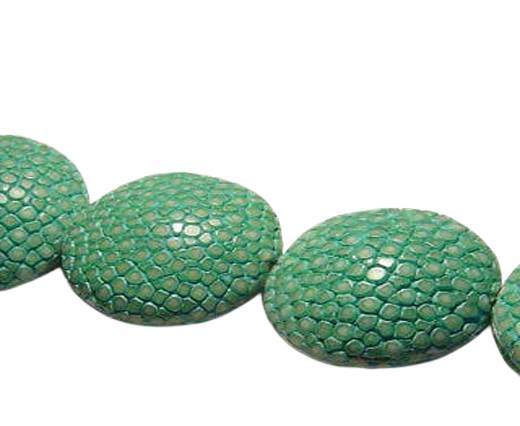 Sting Ray Beads - 30mm-Mint-Lenses