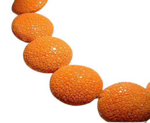 Sting Ray Beads - 30mm-Orange-Lenses