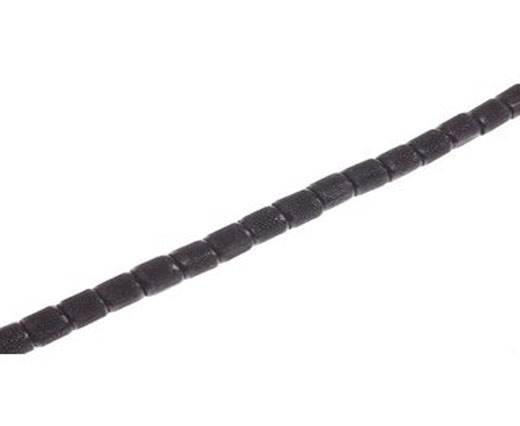 Sting Ray Beads - cylinder-black-non-polish