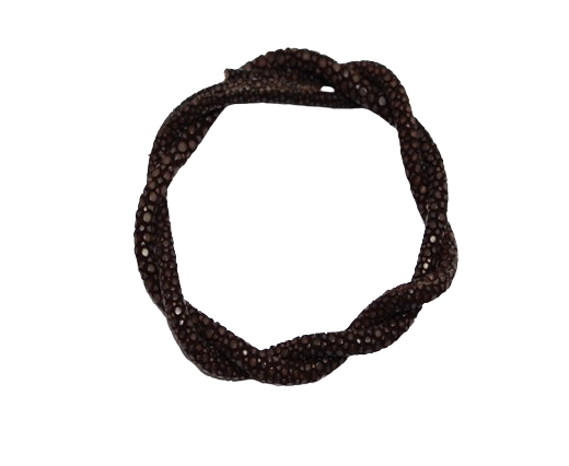 Stingray Cord - 4mm - Dark brown