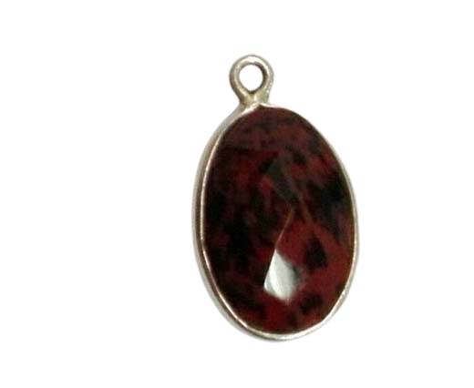 Stone Pendants-RED TIGER 