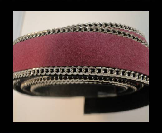 Suede Leather - Pink