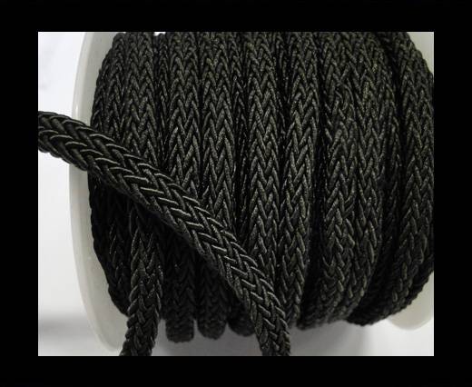 Swift Braided Cord without inner-6mm-Black