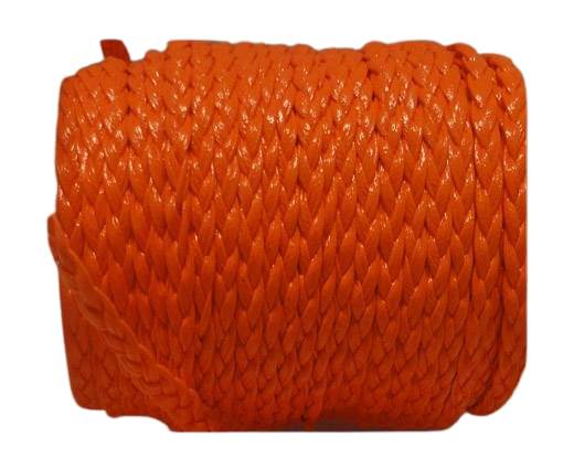 synthetic nappa leather 5mm-Orange