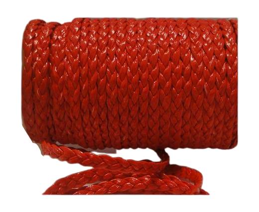 synthetic nappa leather -5mm-Red