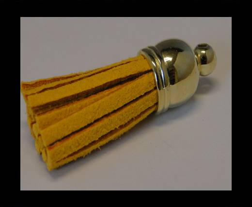 Tussels-Suede-Gold Caps-Yellow-30mm