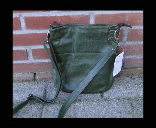 Vintage Leather Pluto Series-SUN-20501-Oily Olive Green