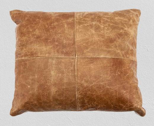 Rectangular Cushion - Vintage - Cognac