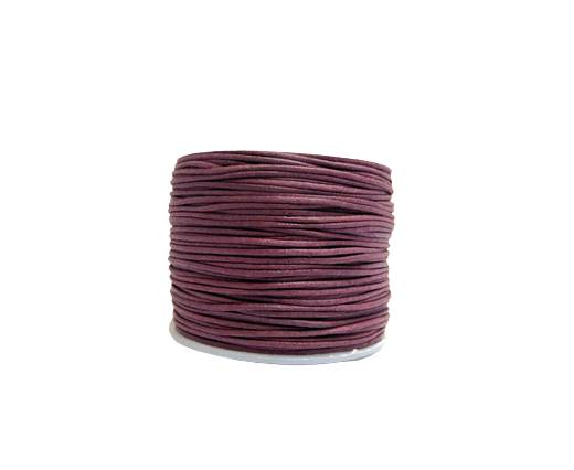 Wax Cotton Cords - 0,5mm - Burgundy