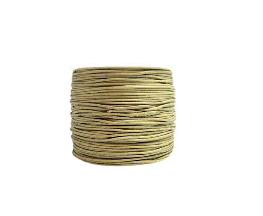 Wax Cotton Cords - 0,5mm - D. Tan