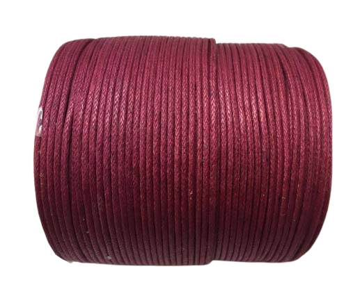 Wax Cotton Cords - 0,5mm - Dark Pink