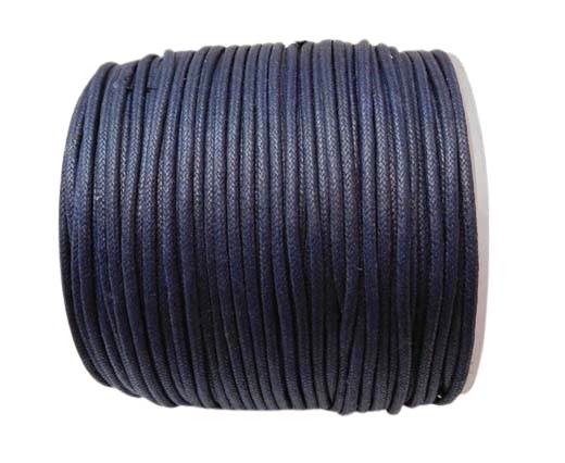 Wax Cotton Cords - 1,5mm - Navy Blue
