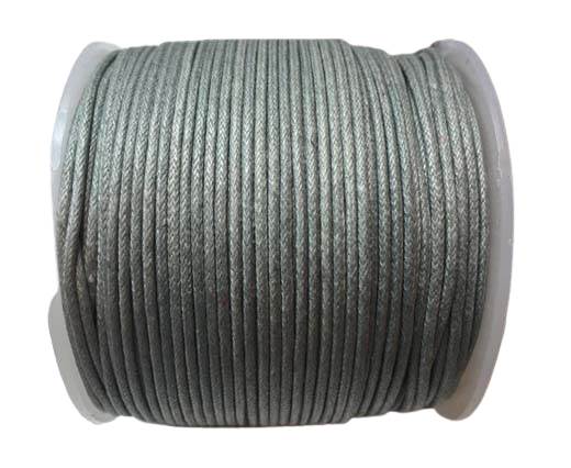 Wax Cotton Cords - 1mm - dark grey