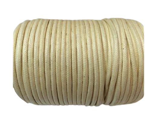 Wax Cotton Cords - 1mm - Popcorn