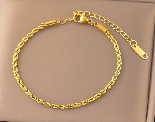 Gold plated stainless steel Bracelets - 13
