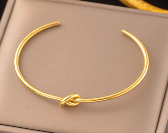 Gold plated stainless steel Bracelets - 17