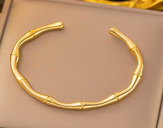 Gold plated stainless steel Bracelets - 25