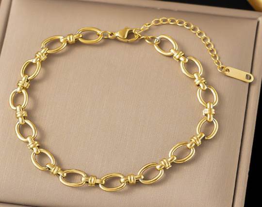 Gold plated stainless steel Bracelets - 30
