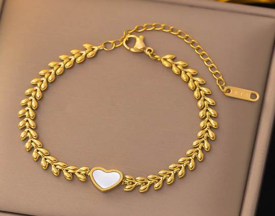 Gold plated stainless steel Bracelets - 37