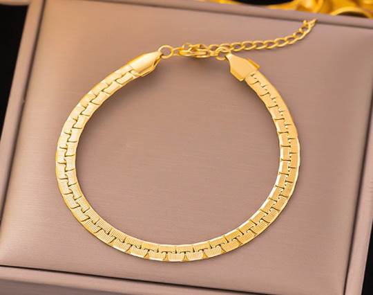 Gold plated stainless steel Bracelets - 39