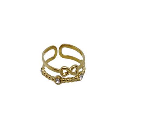 Gold plated Stainless Steel Rings - 10