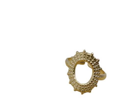 Gold plated Stainless Steel Rings - 11