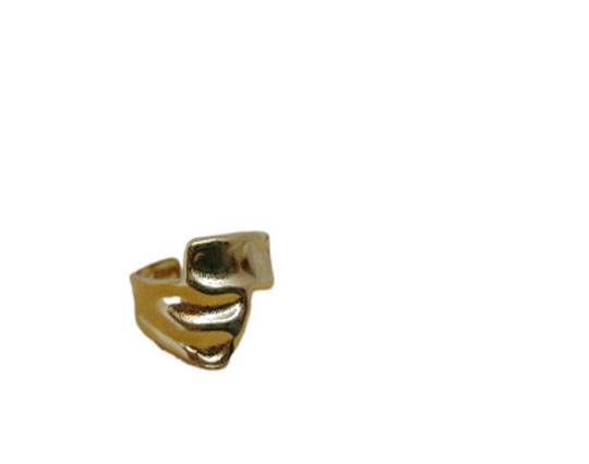 Gold plated Stainless Steel Rings - 3