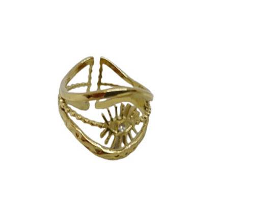 Gold plated Stainless Steel Rings - 18
