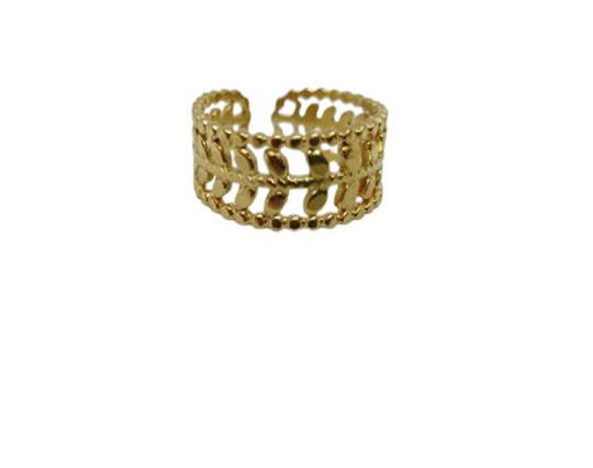 Gold plated Stainless Steel Rings - 23