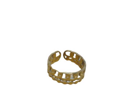 Gold plated Stainless Steel Rings - 25