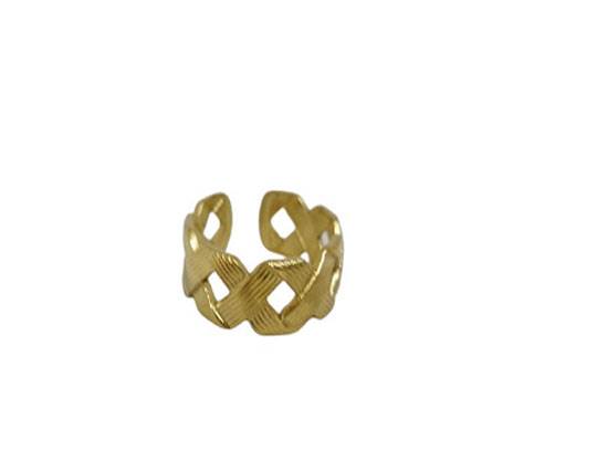 Gold plated Stainless Steel Rings - 27