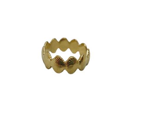 Gold plated Stainless Steel Rings - 38