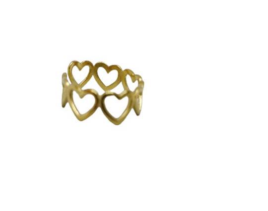 Gold plated Stainless Steel Rings - 40