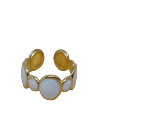 Gold plated Stainless Steel Rings - 65