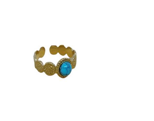 Gold plated Stainless Steel Rings - 70