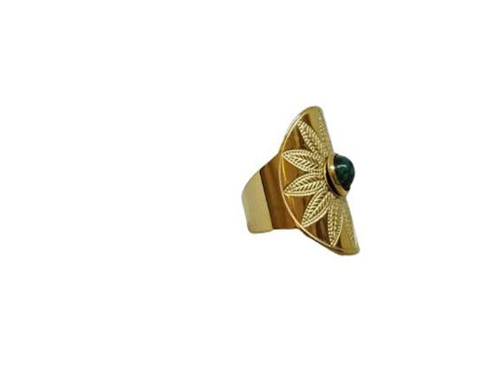 Gold plated Stainless Steel Rings - 76