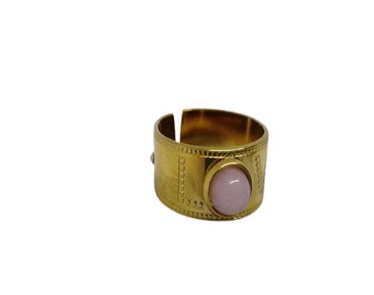 Gold plated Stainless Steel Rings - 78