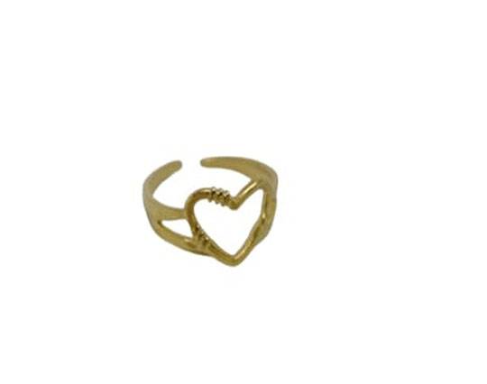 Gold plated Stainless Steel Rings - 49