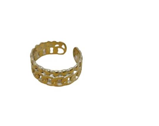 Gold plated Stainless Steel Rings - 51
