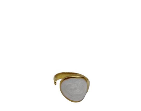 Gold plated Stainless Steel Rings - 59